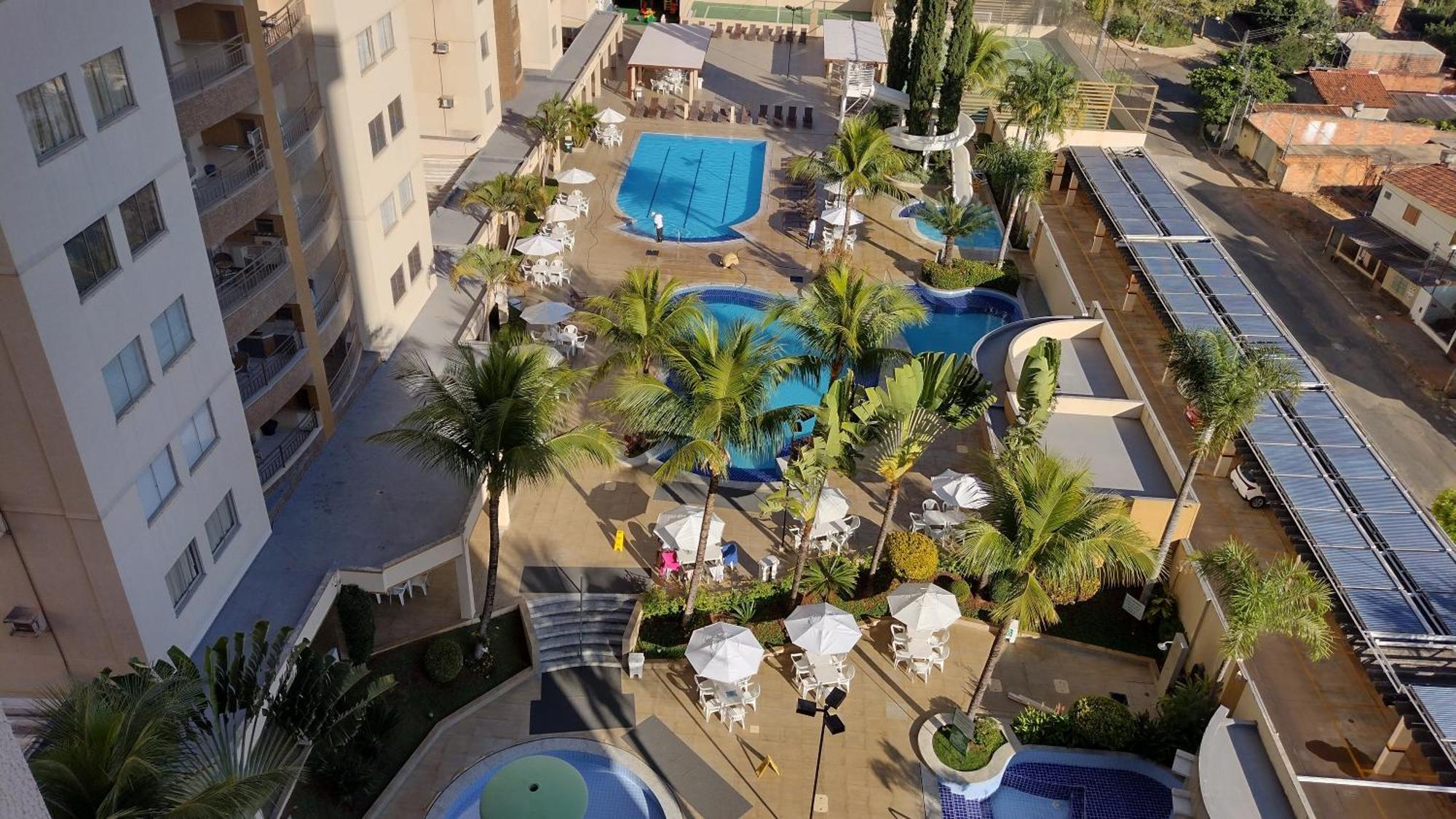 Prive Das Thermas II Caldas Novas - Achei Ferias - Com Roupa De Cama Exterior photo