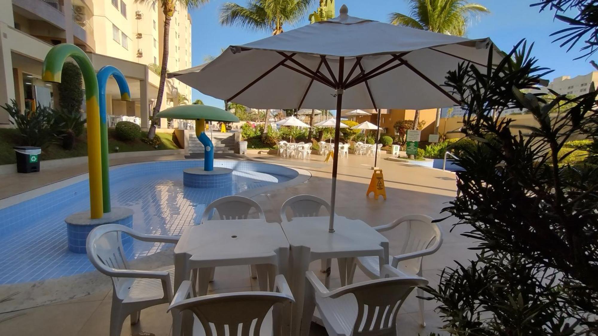Prive Das Thermas II Caldas Novas - Achei Ferias - Com Roupa De Cama Exterior photo